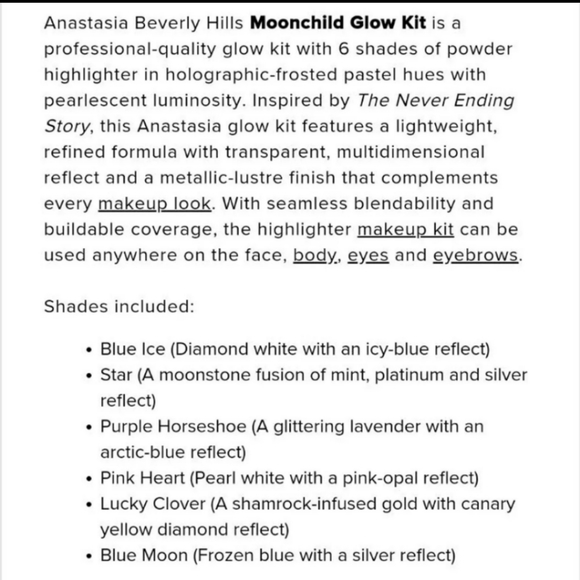 ⭐ABH MOON CHILD GLOW KIT⭐ - Picture 5 of 5